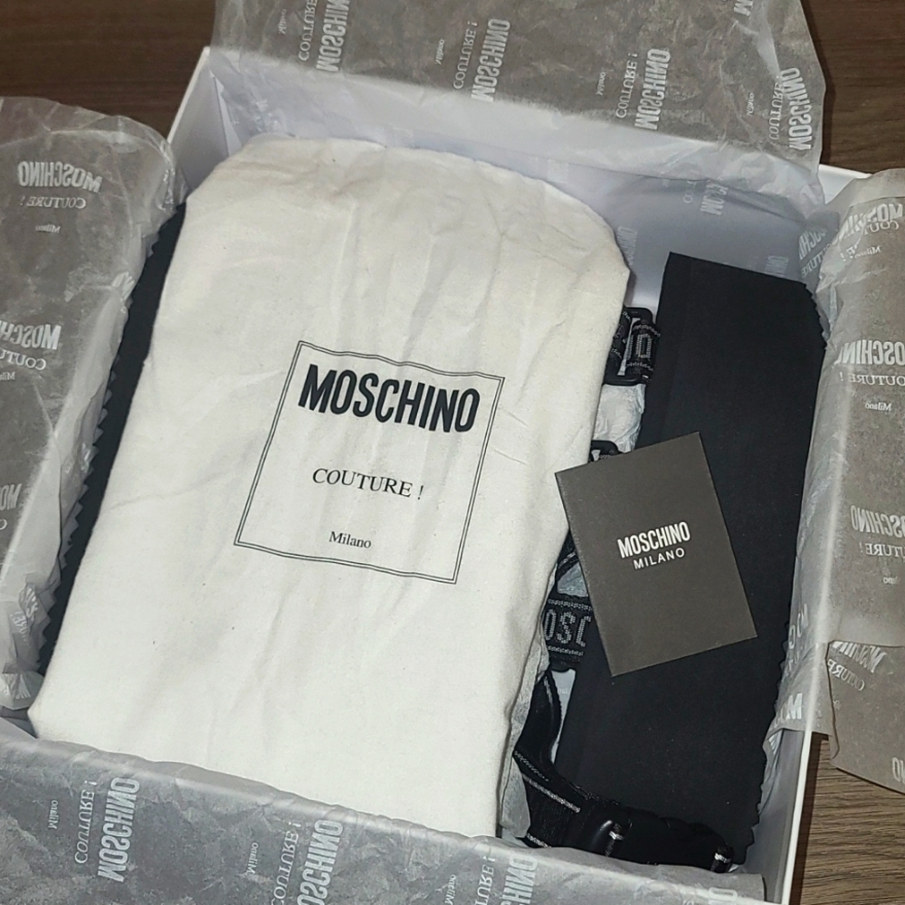 BRAND NEW MOSCHINO WEDGE